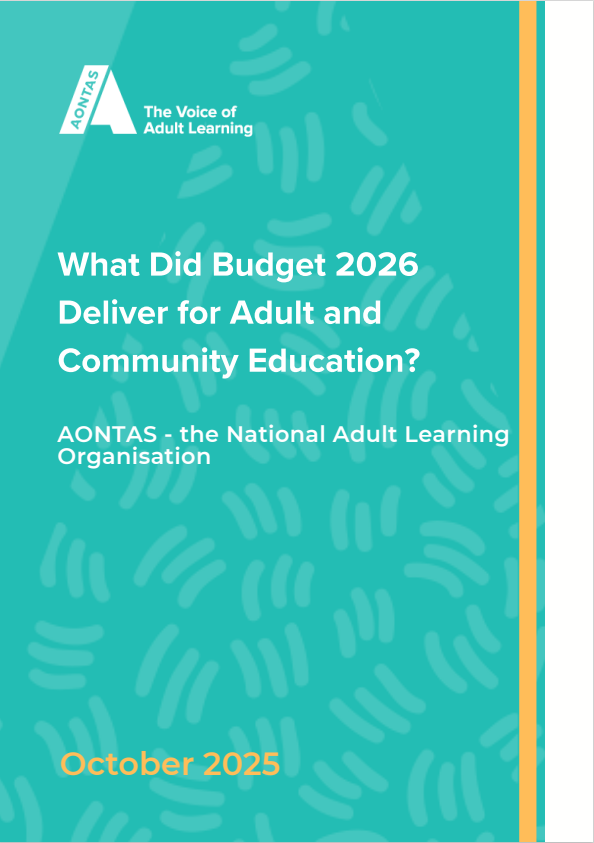 What Did Budget 2026 Deliver for Adult and Community Education