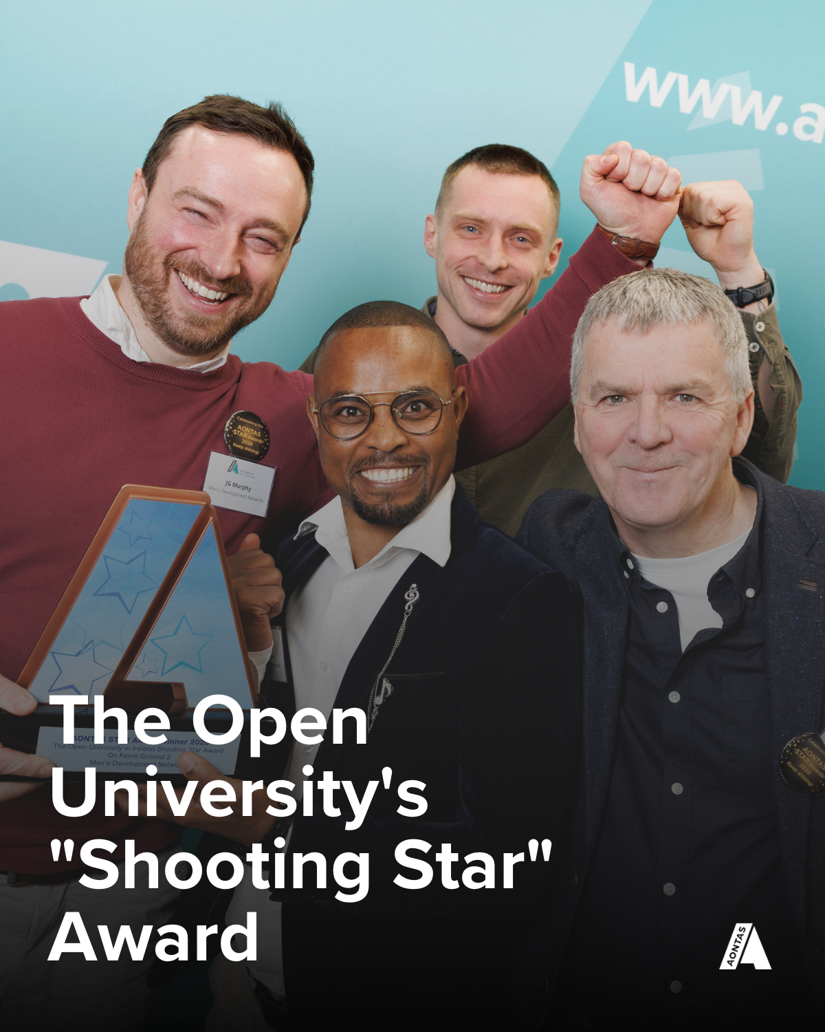 Sponsored by the Open University Ireland, our "Shooting Star" Award recognises an outstanding project in adult and community education from across the island of Ireland.