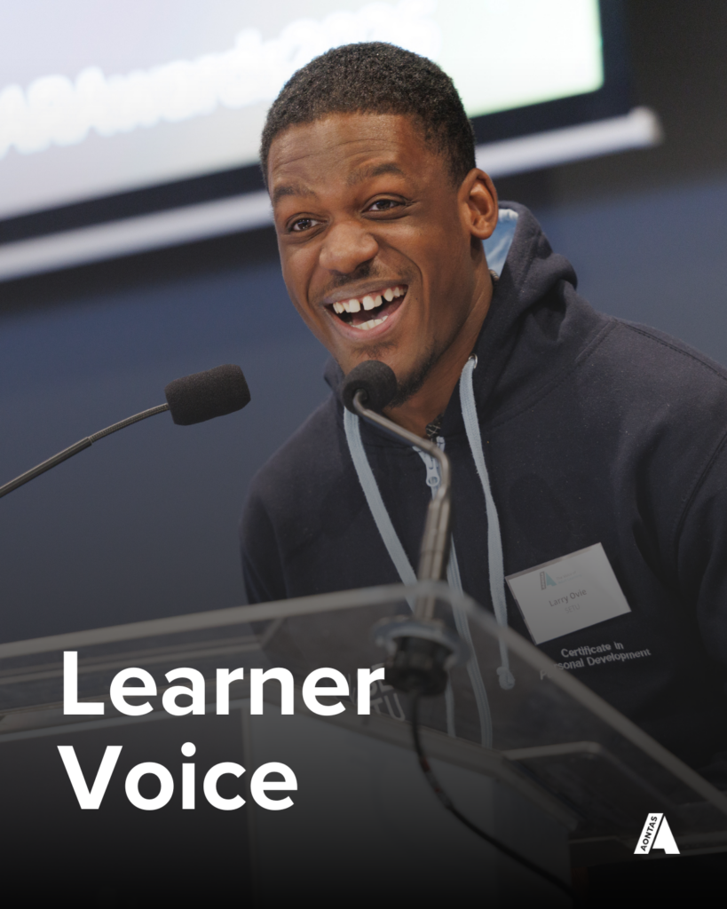 Sponsored by Quality and Qualifications Ireland (QQI), this category recognises adult learning initiatives that put Learner Voice and experience at the heart of their work. This may include building learners’ confidence and advocacy skills, involving learners in governance and quality assurance, or demonstrating how learner feedback has directly shaped services and practice.